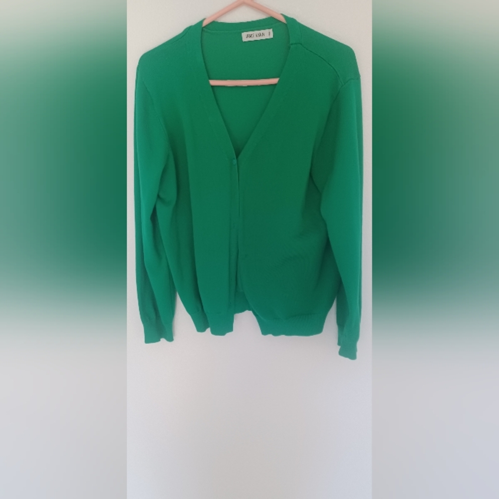 GRACE KARIN Kelly Green Cardigan. 2x